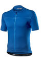 CASTELLI Cyklistický dres s krátkým rukávem - CLASSIFICA - modrá