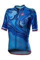 CASTELLI Cyklistický krátký dres a krátké kalhoty - CLIMBER'S 2.0 - modrá/černá