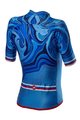 CASTELLI Cyklistický dres s krátkým rukávem - CLIMBER'S 2.0 LADY - modrá