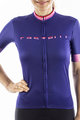 CASTELLI Cyklistický dres s krátkým rukávem - GRADIENT LADY - růžová/fialová