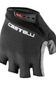 CASTELLI Cyklistické rukavice krátkoprsté - ENTRATA V - černá