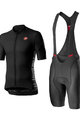 CASTELLI Cyklistický krátký dres a krátké kalhoty - ENTRATA - černá