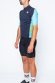 CASTELLI Cyklistický krátký dres a krátké kalhoty - ENTRATA II - černá/modrá