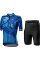CASTELLI Cyklistický krátký dres a krátké kalhoty - CLIMBER'S 2.0 - modrá/černá