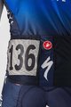 CASTELLI Cyklistický dres s krátkým rukávem - QUICK-STEP 2022 CLIMBER'S 3.1 - modrá/bílá
