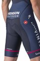 CASTELLI Cyklistické kalhoty krátké s laclem - QUICK-STEP 2022 - modrá