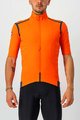 CASTELLI Cyklistický dres s krátkým rukávem - GABBA ROS - oranžová/modrá