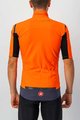 CASTELLI Cyklistický dres s krátkým rukávem - GABBA ROS - oranžová/modrá