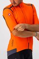 CASTELLI Cyklistický dres s krátkým rukávem - GABBA ROS - oranžová/modrá