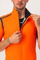 CASTELLI Cyklistický dres s krátkým rukávem - GABBA ROS - oranžová/modrá