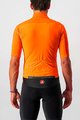 CASTELLI Cyklistický dres s krátkým rukávem - PERFETTO ROS - oranžová