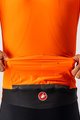 CASTELLI Cyklistický dres s krátkým rukávem - PERFETTO ROS - oranžová