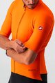 CASTELLI Cyklistický dres s krátkým rukávem - PERFETTO ROS - oranžová