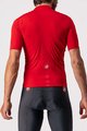 CASTELLI Cyklistický dres s krátkým rukávem - CLASSIFICA - červená