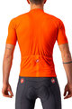 CASTELLI Cyklistický dres s krátkým rukávem - CLASSIFICA - oranžová