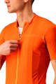 CASTELLI Cyklistický dres s krátkým rukávem - CLASSIFICA - oranžová