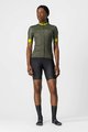 CASTELLI Cyklistický dres s krátkým rukávem - GRADIENT LADY - zelená