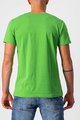CASTELLI Cyklistické triko s krátkým rukávem - SPRINTER TEE - zelená