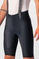 CASTELLI Cyklistické kalhoty krátké s laclem - FREE AERO RC - černá