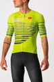 CASTELLI Cyklistický dres s krátkým rukávem - CLIMBER'S 3.0 - modrá/žlutá