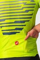 CASTELLI Cyklistický dres s krátkým rukávem - CLIMBER'S 3.0 - modrá/žlutá