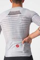 CASTELLI Cyklistický dres s krátkým rukávem - CLIMBER'S 3.0 - stříbrná/šedá