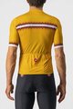 CASTELLI Cyklistický dres s krátkým rukávem - GRIMPEUR - žlutá