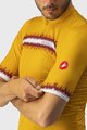 CASTELLI Cyklistický dres s krátkým rukávem - GRIMPEUR - žlutá