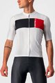 CASTELLI Cyklistický dres s krátkým rukávem - PROLOGO VII - černá/šedá/béžová