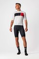 CASTELLI Cyklistický dres s krátkým rukávem - PROLOGO VII - černá/šedá/béžová