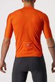 CASTELLI Cyklistický krátký dres a krátké kalhoty - PROLOGO VII - ivory/černá/oranžová