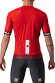 CASTELLI Cyklistický krátký dres a krátké kalhoty - ENTRATA VI - červená/černá