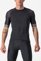 CASTELLI Cyklistický dres s krátkým rukávem - ENTRATA VI - modrá/oranžová/černá