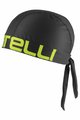 CASTELLI Cyklistická bandana - bandana - žlutá/černá