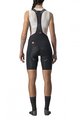 CASTELLI Cyklistické kalhoty krátké s laclem - FREE AERO RC LADY - černá