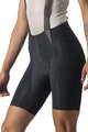 CASTELLI Cyklistické kalhoty krátké s laclem - FREE AERO RC LADY - černá