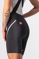 CASTELLI Cyklistické kalhoty krátké s laclem - VELOCISSIMA 3 LADY - černá