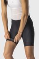 CASTELLI Cyklistické kalhoty krátké bez laclu - VELOCISSIMA 3 LADY - černá