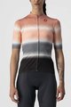 CASTELLI Cyklistický dres s krátkým rukávem - DOLCE LADY - šedá/černá/růžová