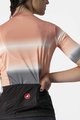 CASTELLI Cyklistický dres s krátkým rukávem - DOLCE LADY - šedá/černá/růžová