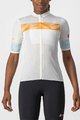 CASTELLI Cyklistický dres s krátkým rukávem - FENICE LADY - ivory/oranžová