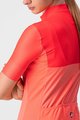 CASTELLI Cyklistický dres s krátkým rukávem - VELOCISSIMA LADY - růžová/oranžová