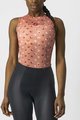 CASTELLI Cyklistické triko bez rukávů - PRO MESH 3 LADY - bílá/růžová
