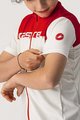 CASTELLI Cyklistický dres s krátkým rukávem - NEO PROLOGO KIDS - červená/bílá