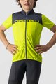 CASTELLI Cyklistický dres s krátkým rukávem - NEO PROLOGO KIDS - žlutá/modrá