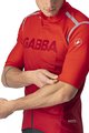 CASTELLI Cyklistický dres s krátkým rukávem - GABBA ROS SPECIAL  - červená