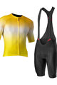 CASTELLI Cyklistický krátký dres a krátké kalhoty - AERO RACE 6.0 - žlutá/černá