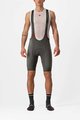 CASTELLI Cyklistické kalhoty krátké s laclem - COMPETIZIONE - zelená