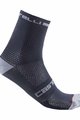 CASTELLI Cyklistické ponožky klasické - SUPERLEGGER T 12 - modrá