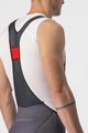 CASTELLI Cyklistické kalhoty krátké s laclem - COMPETIZION KIT - šedá